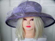 Debenhams Wedding / Racing Hat - with matching flower detail