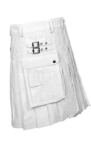 Mens white real leather - white,