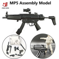 1/6 Scale HK MP5 Maschinenpistole Toy Gun Model Puzzles Brick For Action Figure