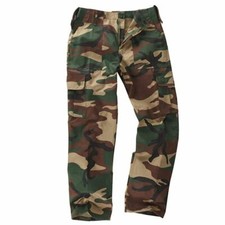 Combat Trouser Cargo US Army Military Style Work 6 Pocket DPM Camo Camouflage