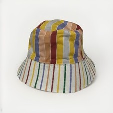 NIKE BUCKET HAT REVERSIBLE PLAIN & STRIPED SIZE S/XS