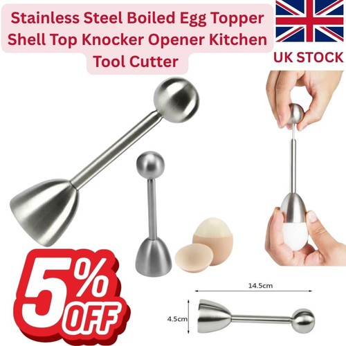 Egg cracker topper - topper, eggshell