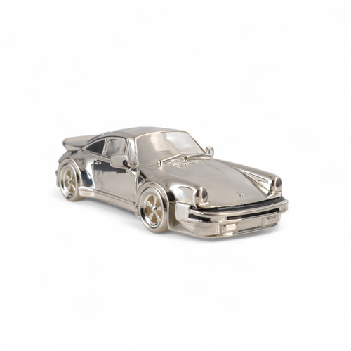Sterling silver porsche 911 - silver,