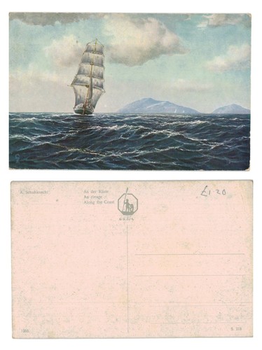 Vintage postcard tall - -,