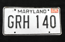 VINTAGE 1986 MARYLAND