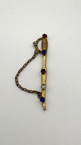 Victorian sward pin tie - victorian, pin/tie