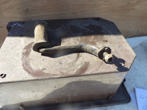 Triumph 140 front peg - t, l/h