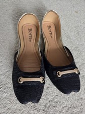 Black and Gold Indian Khussa Jutti Shoes Uk UK size 5 Eid Wedding