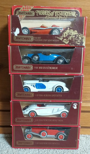 Matchbox models yesteryear - of,