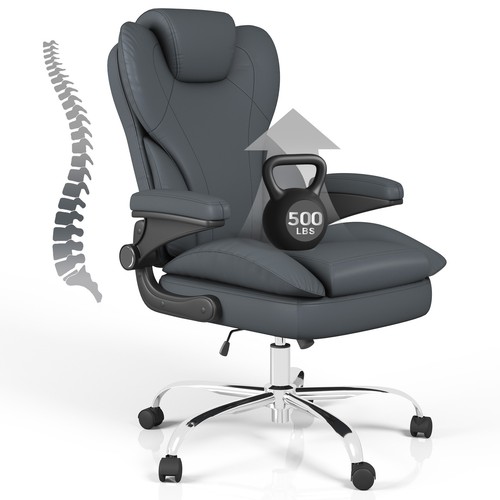 Leather computer chair with - chair,