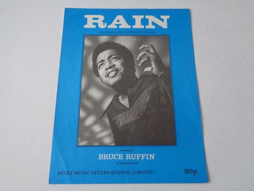 Sheet music rain - music, bruce