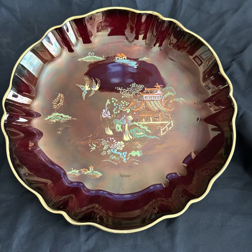 Carlton ware rouge royale - ware, wavy