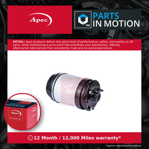 Air suspension spring - spring, rear