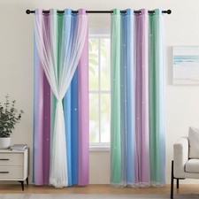 XiDi Kids Curtains for Bedroom