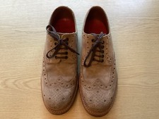 Grenson Sharp Grey Suede