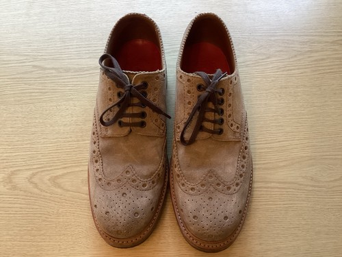 Grenson sharp grey suede - grenson,