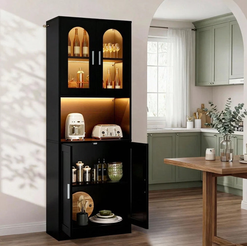 Bookcase glass cabinet - bookcase,