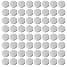  100 Pcs Disposable Beverage Lid Round Cup Lids Paper Covers for Cups