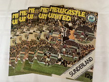 NEWCASTLE UNITED PROGRAMMES x 10 - All Listed