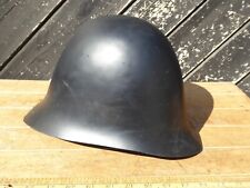 Custodian Police Helmet mould - unfinished black plastic helmet lining part (A
