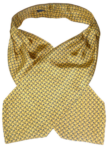 Vintage tie rack silk cravat - vintage,