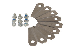 Blade Set Pack of 9 Fits BOSCH Robot Mowers INDEGO 400, 800, 1300 - F016104255