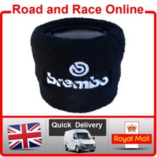 BREMBO Brake Reservoir Sock Brake Reservoir Cover Quality Embroidered Cotton W/L