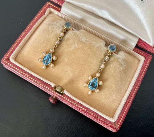 Antique edwardian gold seed - antique,