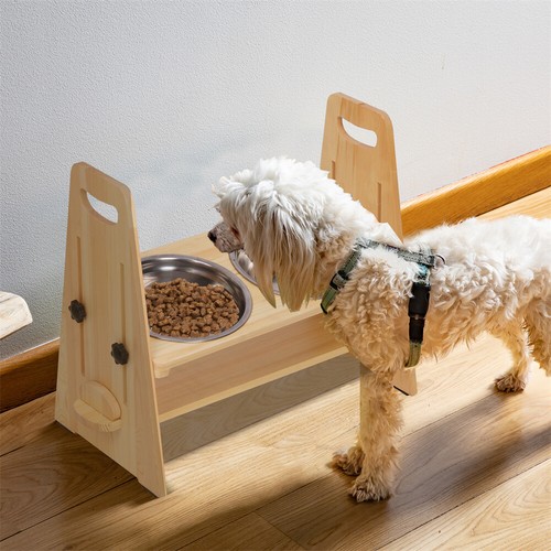 Adjustable elevated dog bowls - elevated,