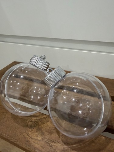 Clear fillable plastic - clear,