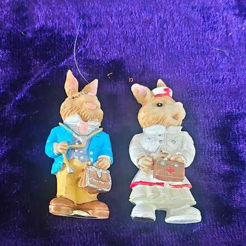 Jenco pair rabbit - pair, figurines
