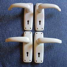 Six Matched Sets Vintage White