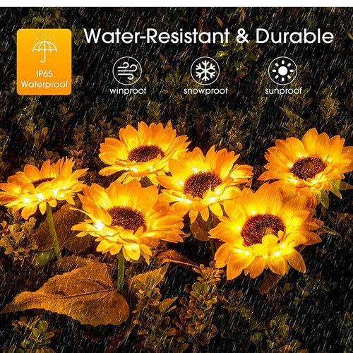 Pack solar sunflower light - pack,