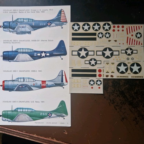 Vintage esci sbd - 1/72,