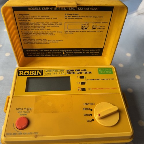Robin kmp 4116 microprocessor - robin,