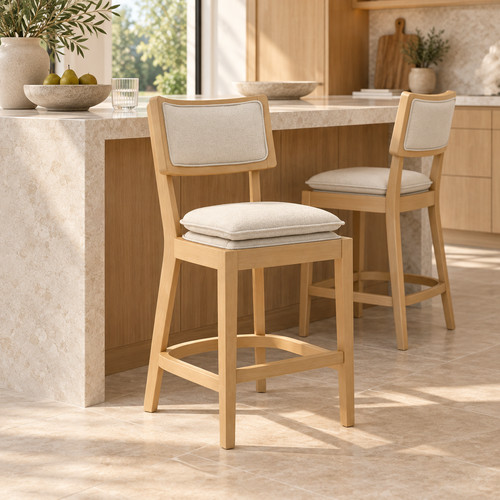 Bar stool frost linen - bar, blend