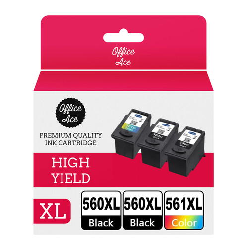 Refilled canon 560xl - canon, black