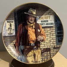 John Wayne Plate - JOHN WAYNE