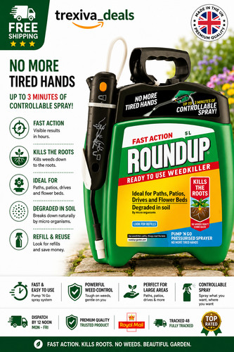 Roundup weedkiller total fast - roundup,