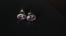 Oval Purple Amethyst Gemstone