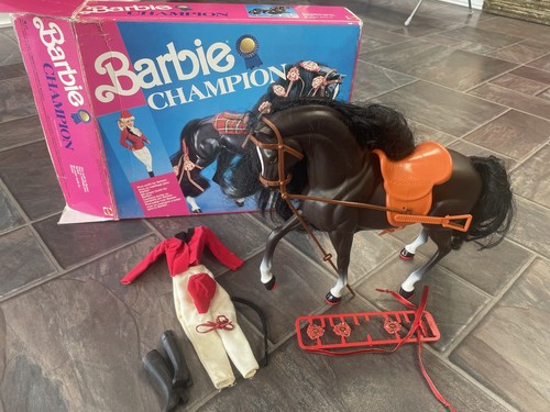 Vintage barbie champion horse - vintage,