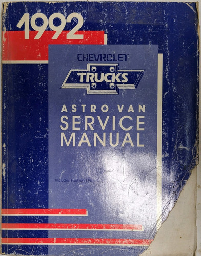 1992 chevrolet astro - 1992,