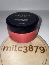 TED BAKER Peony & Camellia Whipped Body Oil Crème Cream 100ml Bergamot