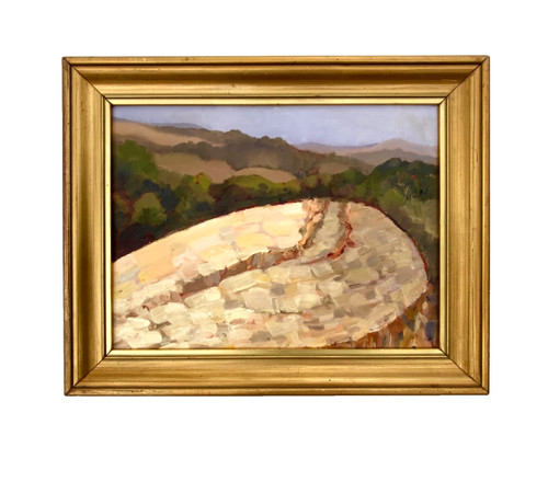 Vintage original oil painting - original,