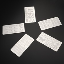 5pcs Nail Stamping Plates