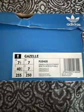 Adidas Gazelle Men's Size 7 Red / Black