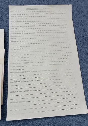Ww2 raf air gunner briefing - air,