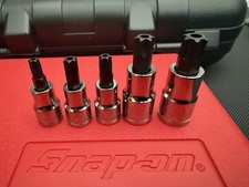 Snap on Blue Point  Tamper Torx Sockets TT40-TT60  with 3/8 & 1/2 drive .