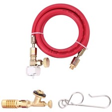 for Mapp Gas Turbo Torch Plumbing Turbo Torch with Hose for Solder Propane4329