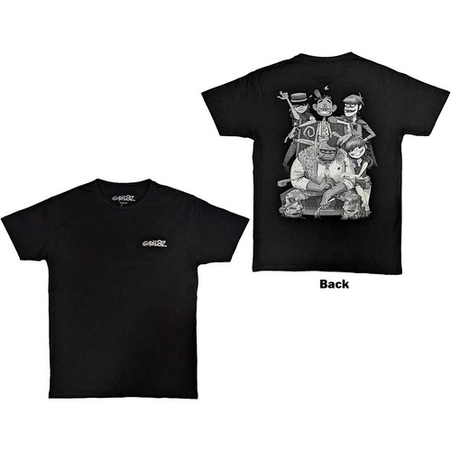 Gorillaz unisex shirt pocket - gorillaz, t-shirt